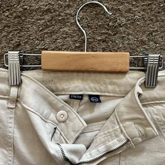 American Eagle | Dreamy Drape Stretch Super High Waisted Baggy Pants | Size 8 - Picture 3 of 4